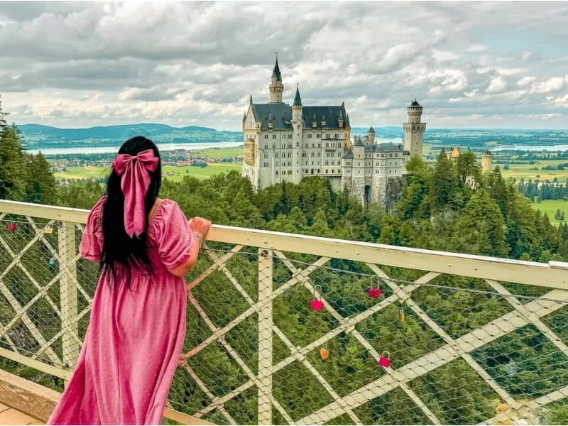 Ngắm toàn cảnh từ cầu Marienbrücke
